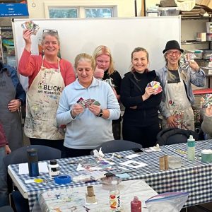 Blues Busters: February Art Play Day