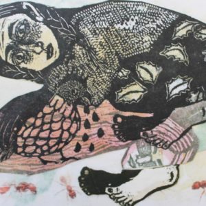 Mixed Media Printmaking Postcards