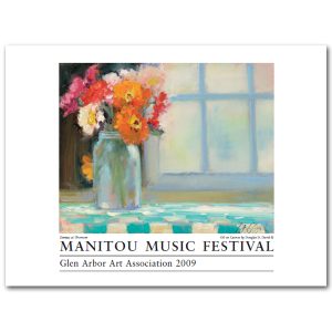 2009 Manitou Music Festival Poster by Douglas D David