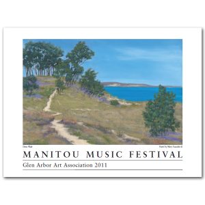 2011 Manitou Music Festival Poster by Mary Fuscaldo