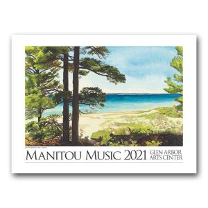 2021 Manitou Music Poster by Susan L. Anderson