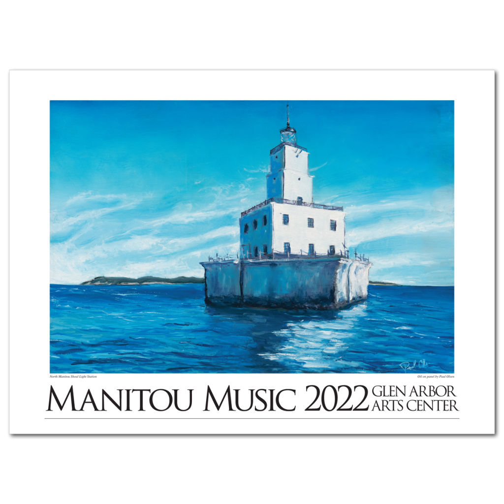 2022 Manitou Music Poster by Paul Olsen