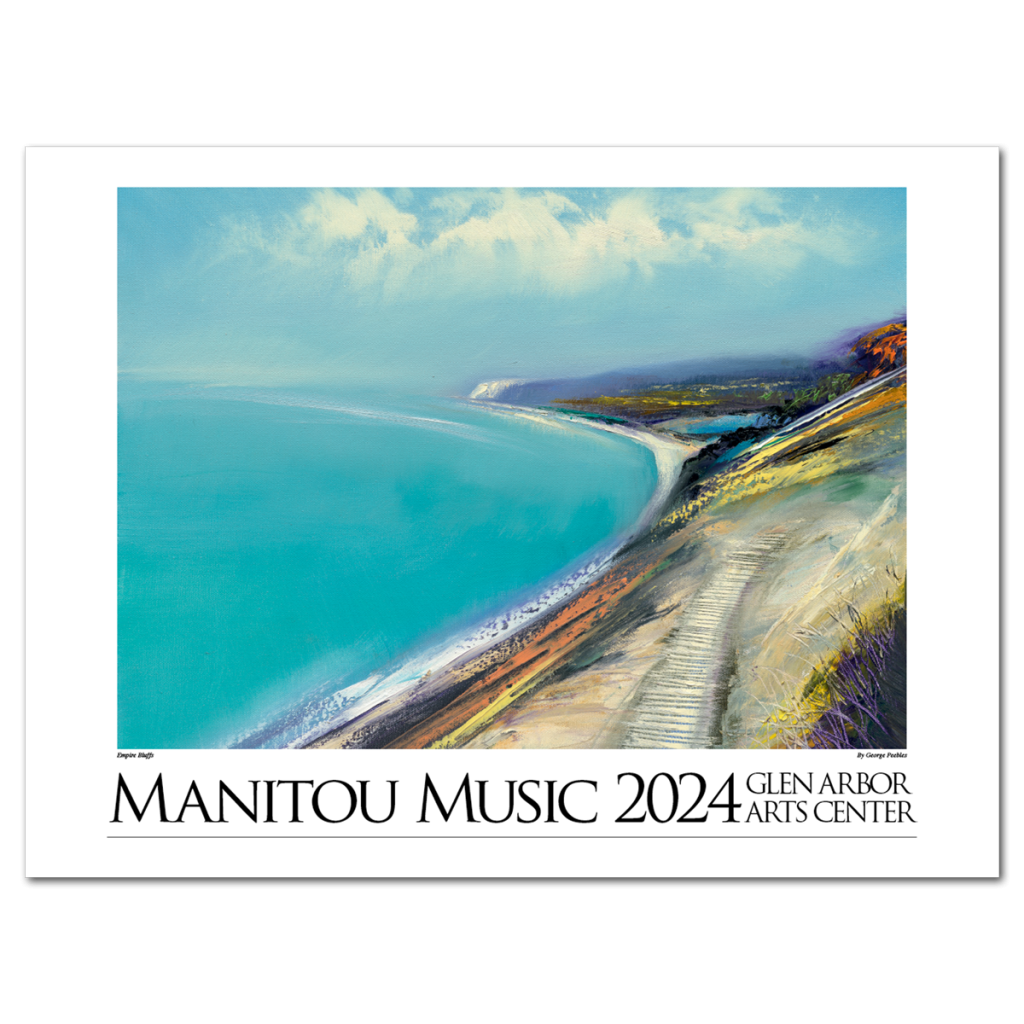 2024 Manitou Music Poster by George Peebles