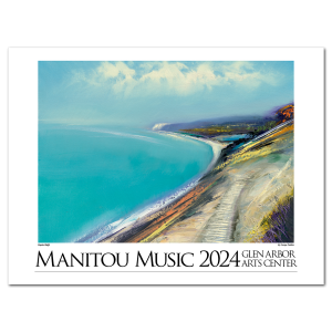 2024 Manitou Music Poster by George Peebles