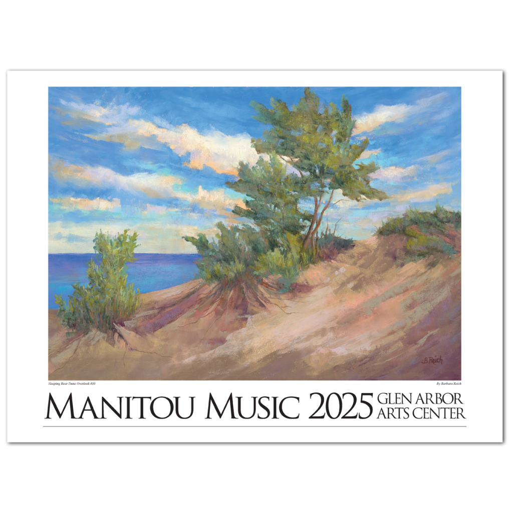 2025 Manitou Music Poster by Barbara Reich
