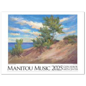 2025 Manitou Music Poster by Barbara Reich