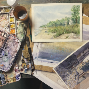 Painting with Water and Light—Watercolor
