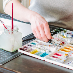 Watercolor Skill Building: Garden Blossoms