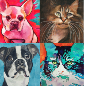 Watercolor Pet Portraits Made Easy & Fun!