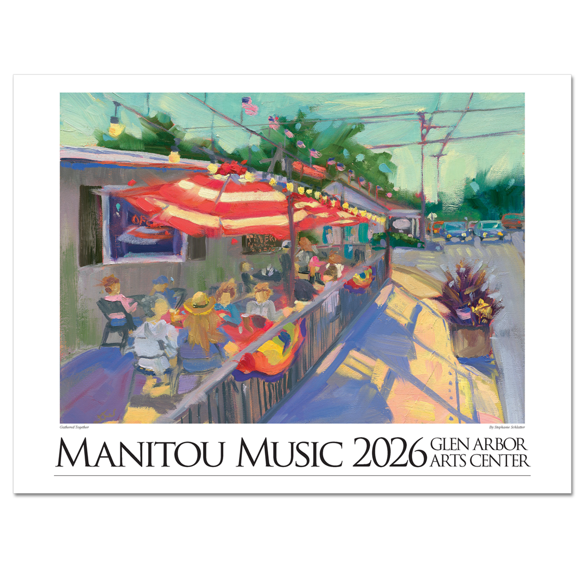 2026 Manitou Music Poster by Stephanie Schlatter