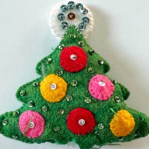 Adult Needle Felted Winter Creature Ornaments - Community Class