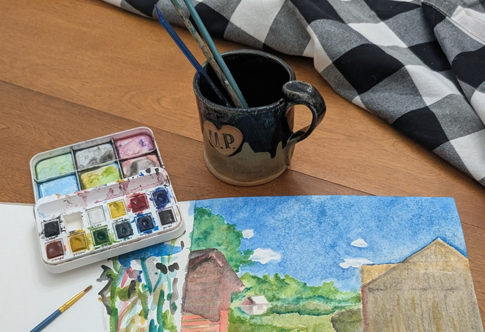 Reflections & Expressions: Northern Michigan in Watercolor for Teens